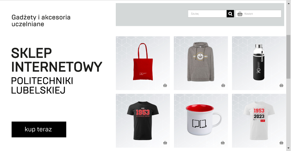 Zrób zakupy w politechnicznym sklepiku